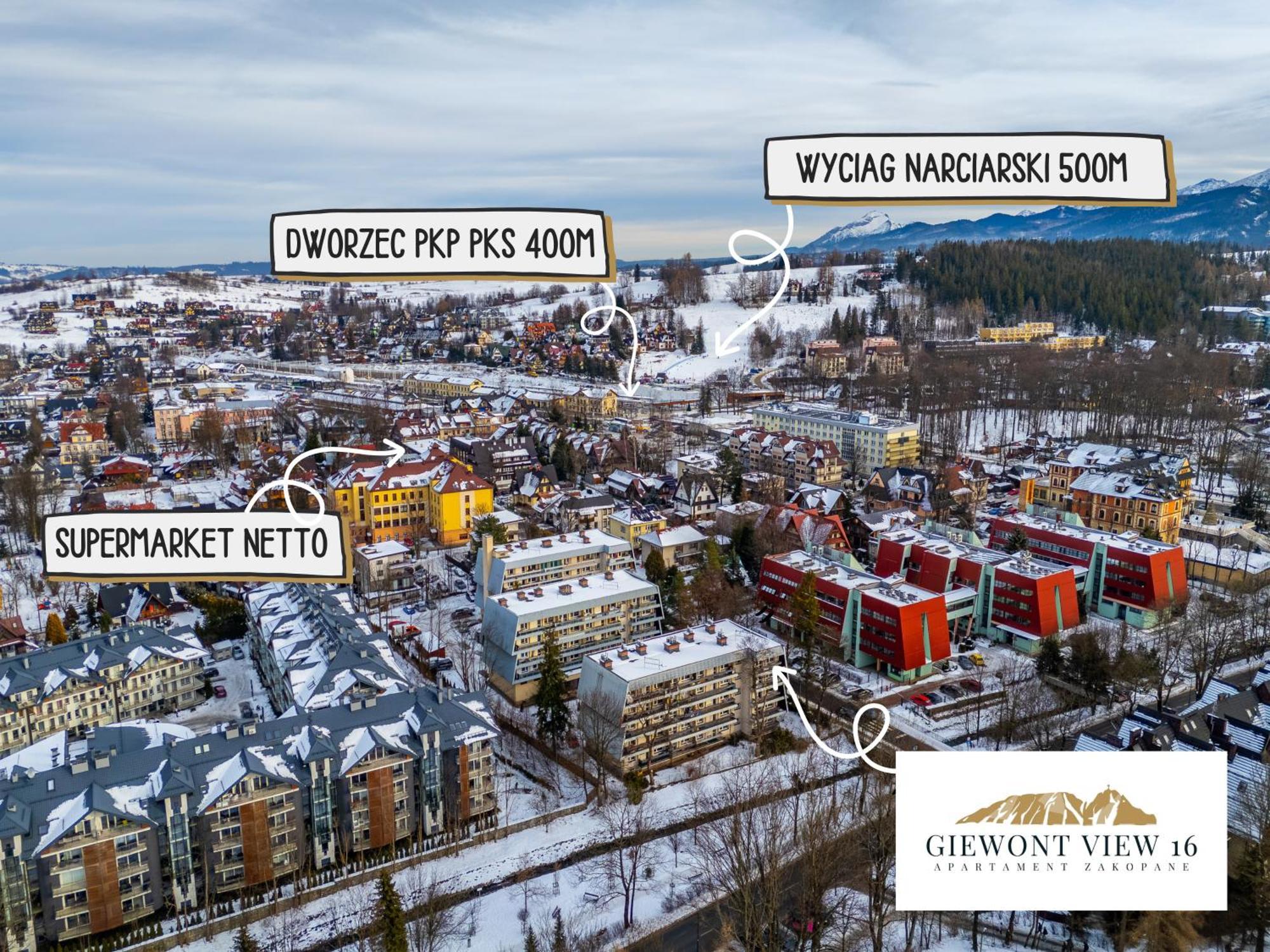 Apartament Giewont View 16 Zakopane Buitenkant foto